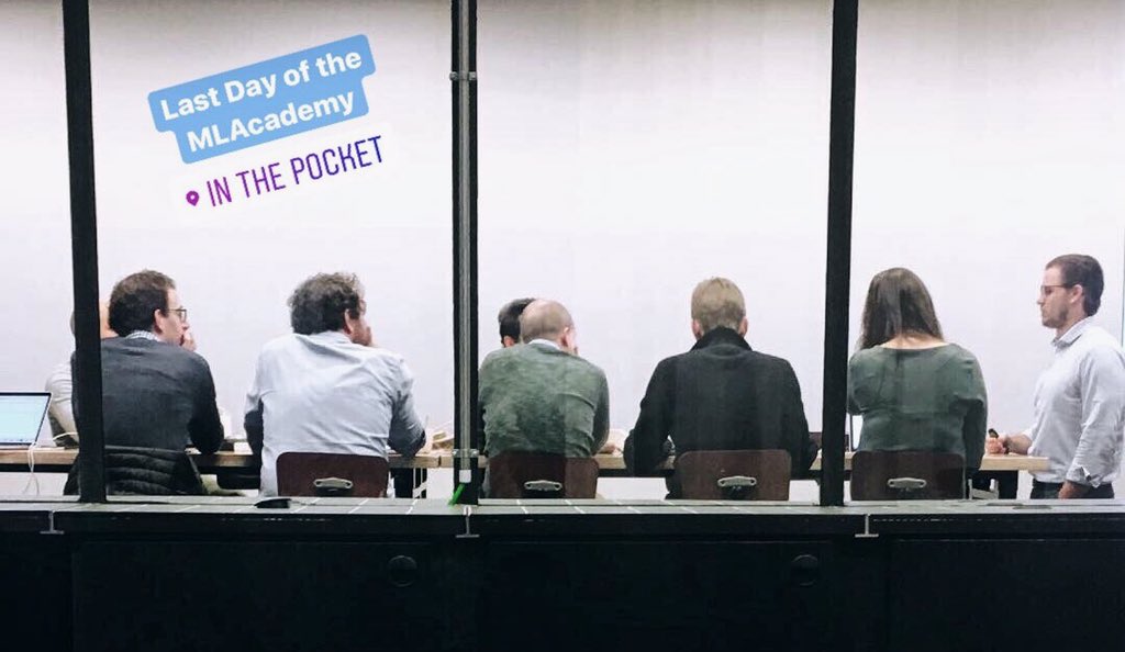 crunchanalytics's tweet photo. Go forth my young Padawans π#MLAcademy #datascience #machinelearning #StarWarsΒ @itpocket @showpad @bitmunks #moveUP
#KerensaTiberghien @BrunoNeckebroek #MichaelWarner @peterjanbrone @gbostoen @qbraet #PieterVerstraeten #BertBraeckevelt @kdlp @lemiffe https://t.co/zlitX450ms