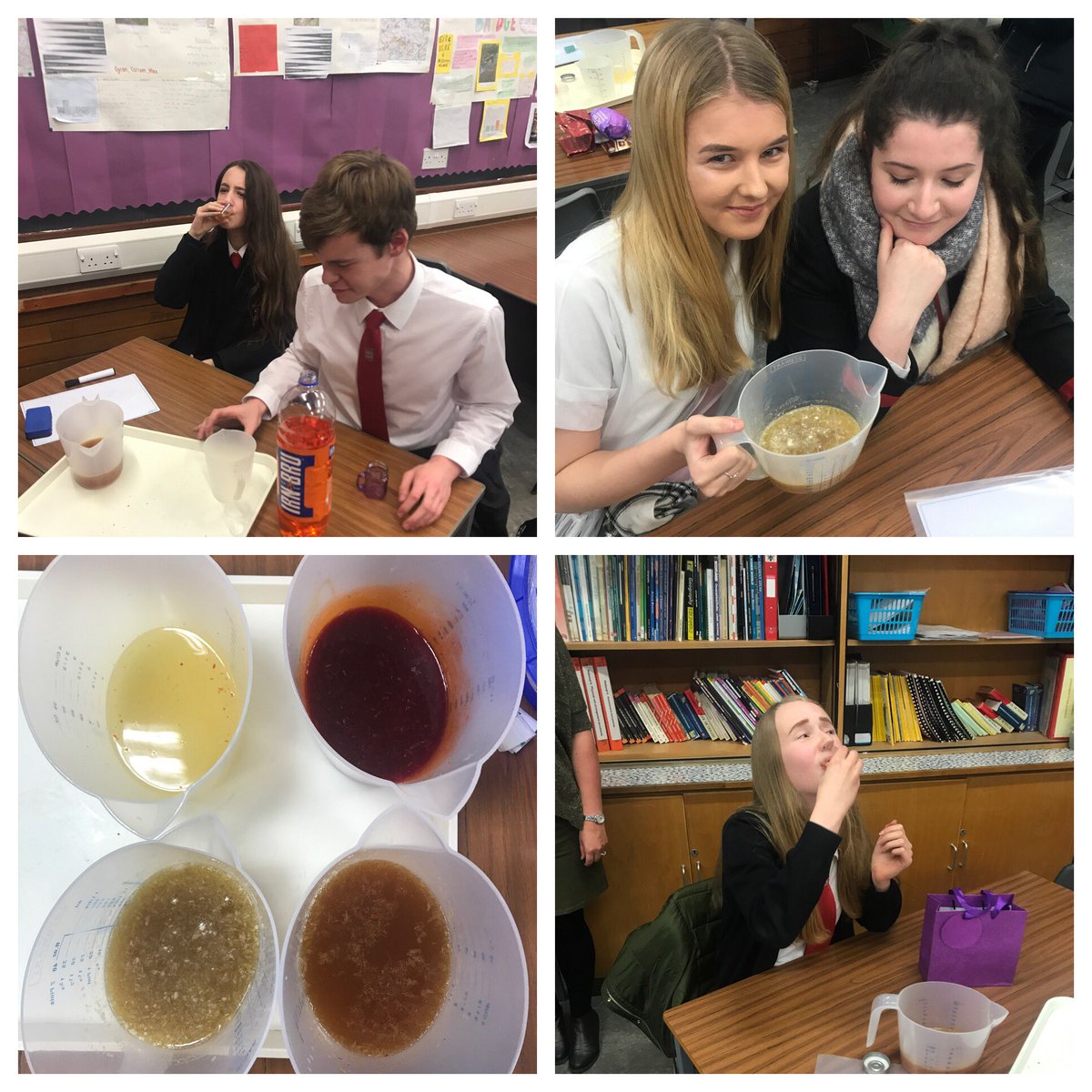 Balweariefood's tweet photo. Higher HFT pupils playing the "dirty pint" quiz ππ€’ #makingrevisionfun #evilteachers https://t.co/mTJvgnalHr