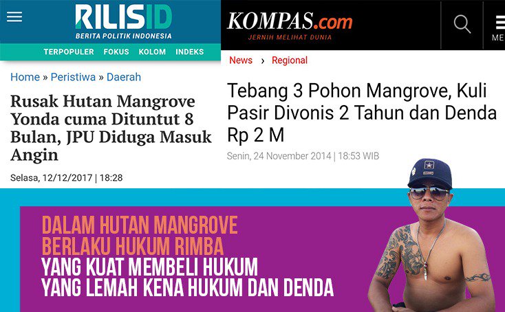 Hukum rimba hanya berpihak pada preman Pak <a href="/jokowi/">Joko Widodo</a> <a href="/KejaksaanRI/">Kejaksaan RI</a> <a href="/KejariDenpasar/">Kejari Denpasar</a> <a href="/KomisiYudisial/">Komisi Yudisial RI</a>