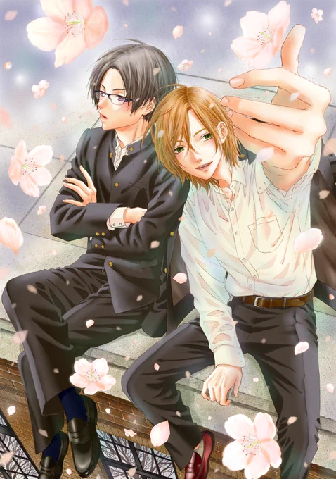【お知らせ】
12/22発売のザマーガレット2月号に、全寮制男子校を舞台にした「桜色レジデンス -next room-」60P掲載してます✨

幼稚園からクサレ縁の宗祐と絢斗の
恋愛(女子)が絡んだ友情物語です❄️
宗祐のツンデレにも注目です!

今年最後の掲載よろしくお願いします☃️ 