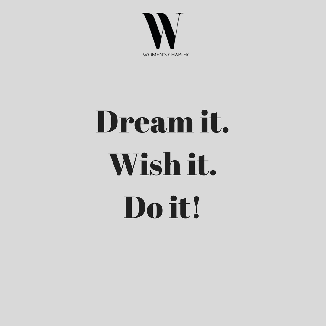womenschap's tweet photo. Dream it.  Wish it.  Do it!  #motivation #womeninbusiness #femaleentrepreneur #femalefounder #womenled #supportwomenled #successfulwomen #fridayfeeling https://t.co/TKEIAIX3ea