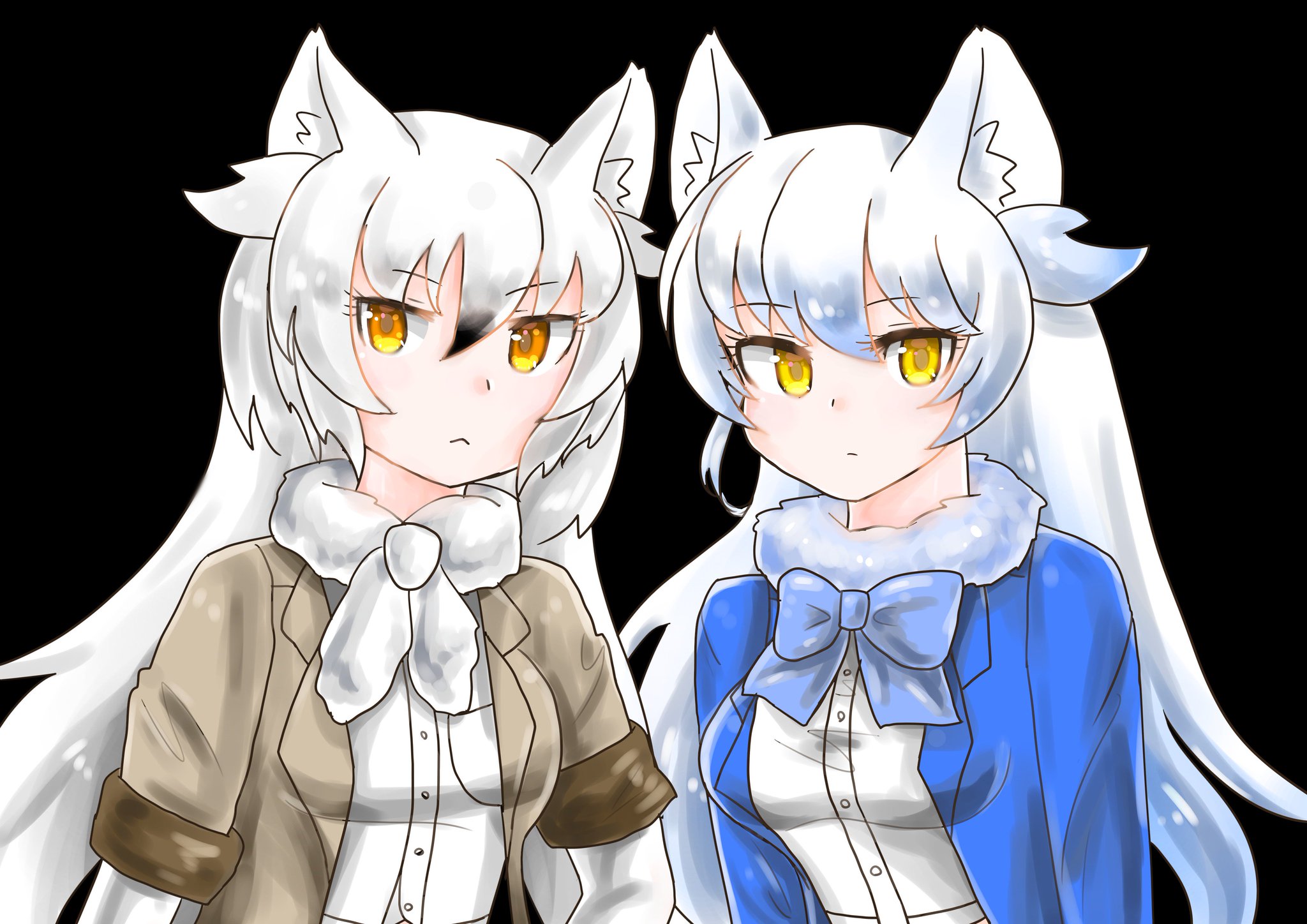 胡椒レモン A Twitteren もふもふ けものフレンズ ホッキョクオオカミ
