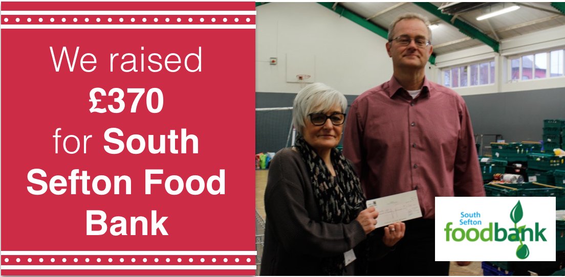 We decided to ditch our company #SecretSanta event this year and instead donated the money we would've spent to @TrussellTrust South Sefton Food Bank - goo.gl/cY7iEM
See how you can donate here - southsefton.foodbank.org.uk

#charity #foodbank #Christmas