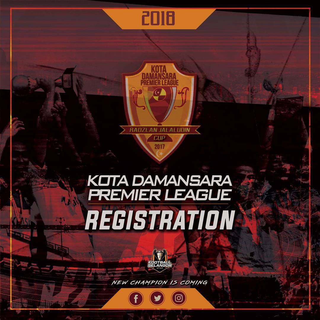 kdpremierleague's tweet photo. Pendaftaran KDPL 2018 dibuka sekarang!
Kepada pasukan yang berminat boleh pergi ke link dibawah.
Slot automatik ke Selangor Champions League untuk juara 😉

https://t.co/aglHt0FXir

#KotaDamansaraPremierLeague
#KDPL2018 https://t.co/foX9TRKVgN