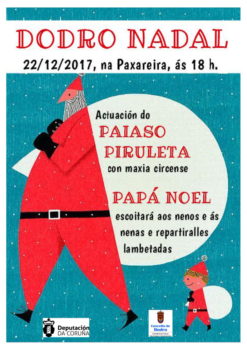 Conc_deDodro's tweet photo. Nadal en Dodro! Ás 18:00 h, na Paxareira! #nadal #concellodedodro https://t.co/ACzEoes11i