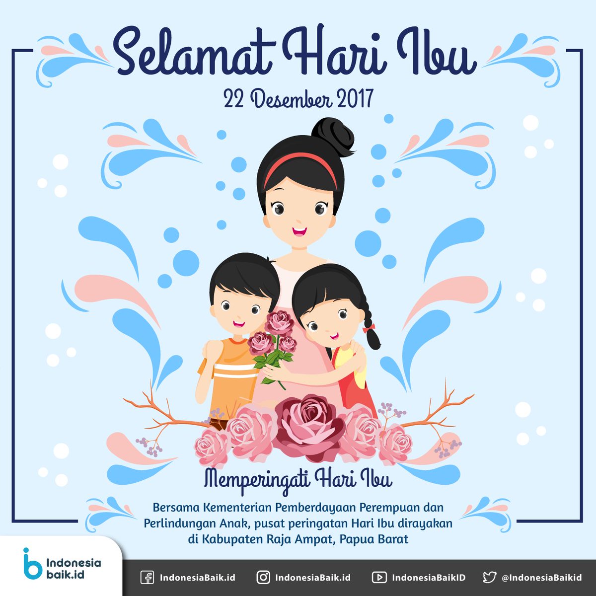 Paling Populer 17 Gambar Poster  Untuk Hari  Ibu  Gani Gambar