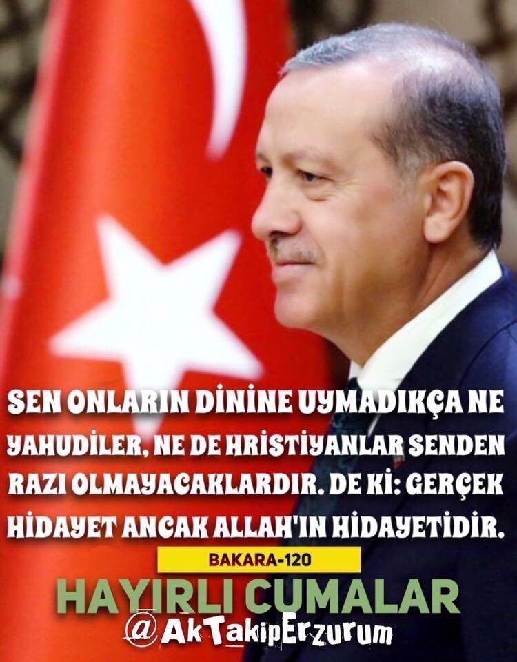 🇹🇷HAYIRLI CUMALAR🇹🇷 🔵DUALARDA BULUŞALIM🔵            🔁RT|BEĞENİ|TAKİP🔁      #HayırlıCumalar 
#AkTakipErzurum