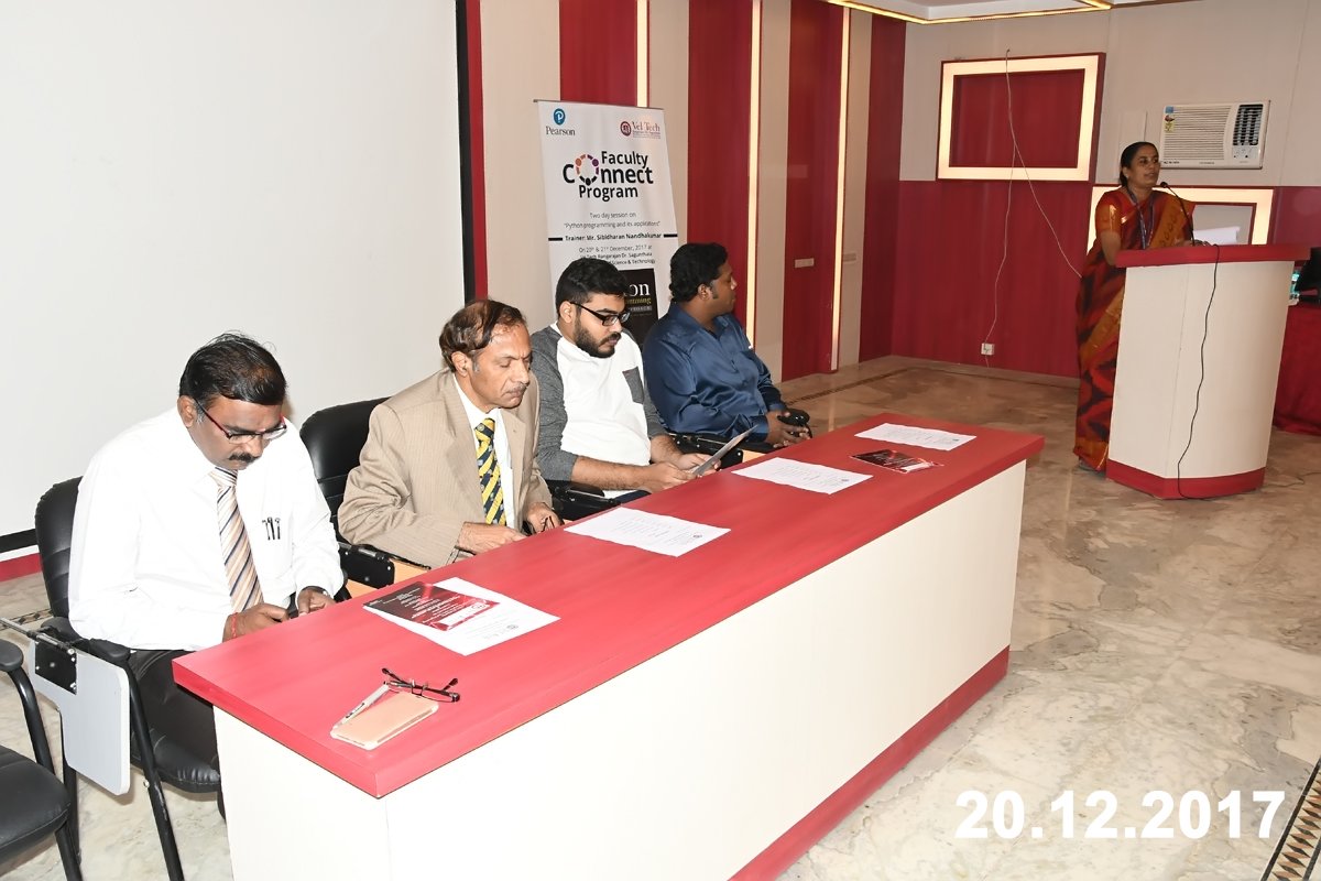 veltechofficial's tweet photo. Workshop on #Python_Programming_and_its_Application organized by #Department_of_Computer_Science_and_Engineering
#Vel_Tech
View More: https://t.co/2BBqIsZOT6 https://t.co/zMz4vuicQN