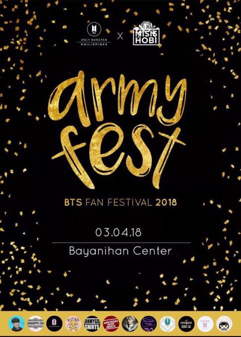 Bts Army Fest On Twitter Army Fest 2018 Is A Fan Festival Made For Our Fellow Ph Armys Here Is A Thread Of Infos About The Army Fest 2018 You Need To