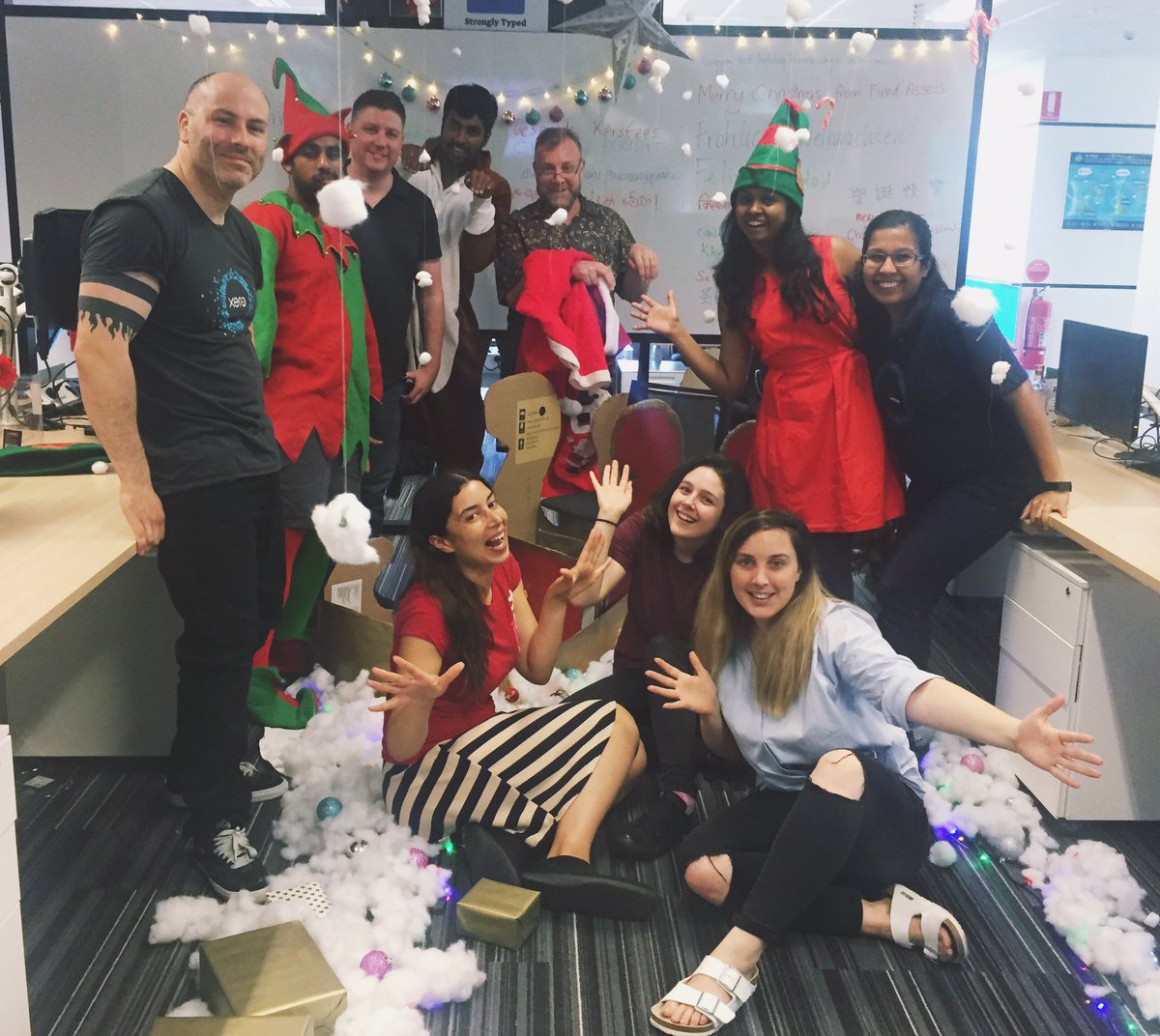LJKenward's tweet photo. What an awesome team to see out the year with! Appreciating this @Xero pod who have depreciation of your fixed assets on lock! #AccountingLingo 🎅 @ShaneClauson @AlJMcCormack @chitracreta 🎄 https://t.co/q9EWP6j0Mj