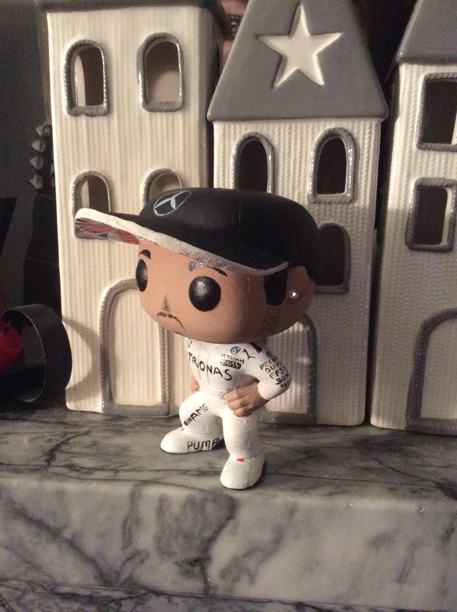 Justine Cairns on X: Just finished this Lewis Hamilton pop vinyl