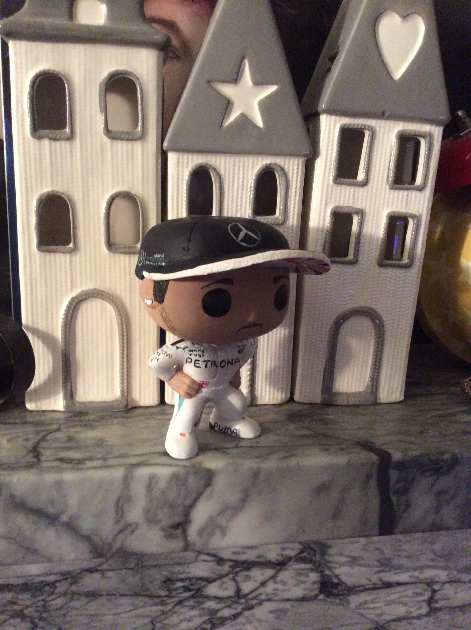 Justine Cairns on X: Just finished this Lewis Hamilton pop vinyl