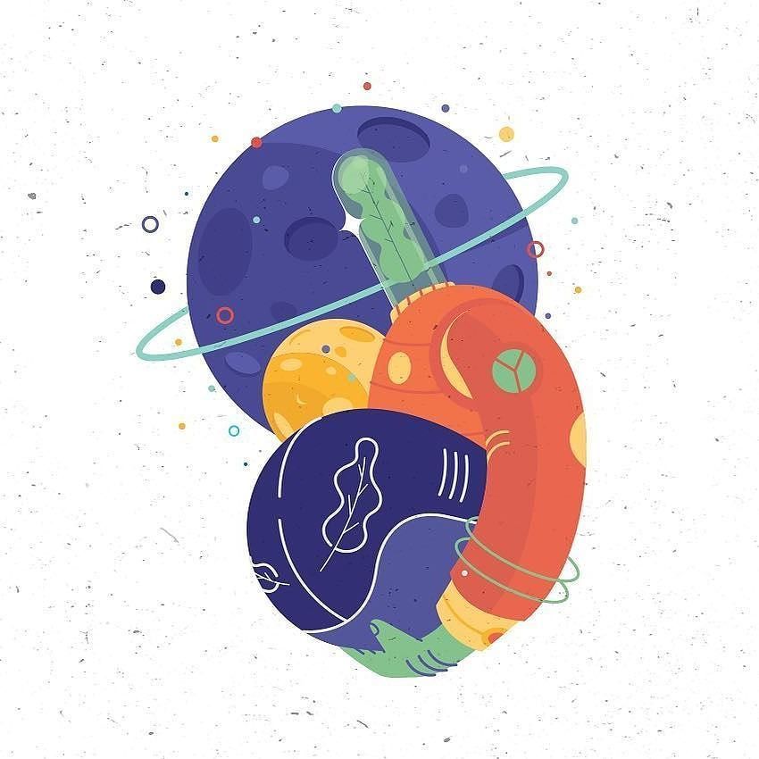 VanilaDesign's tweet photo. from @turgaymutlay -  Visitors! 
#visitor #globalwarming #logo #planet #dribbblers #leaf #tree #illustration #graphic #graphicdesign #flat #helmet #desingspiration #graphicroozane #graphicgang #kadıköy #nature #artist #newyork #alien #london #future #instalike #life #supplya… https://t.co/hY4UYsCJzP