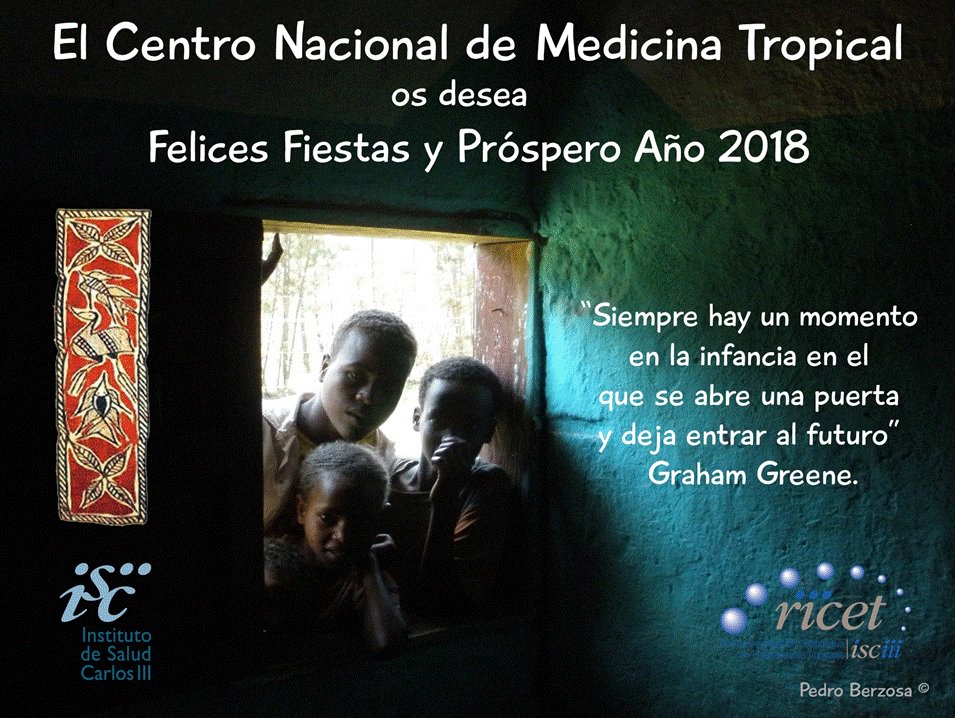 psglobal_'s tweet photo. El Centro Nacional de Medicina Tropical os desea Felices Fiestas 🎄🌍⛄️
#ProgramaDeSaludGlobal #PSGlobal https://t.co/omUSJGjMOS
