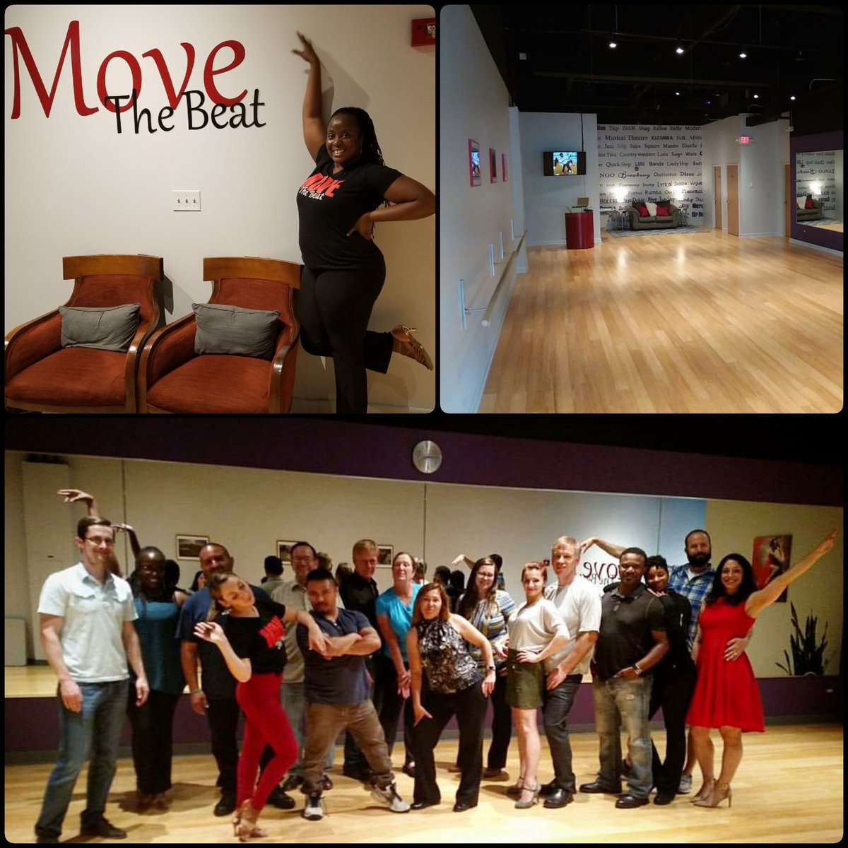 HannahTSpenc's tweet photo. I just love to #movethebeat at this great dance studio in Des Plaines, IL!  #latinfusion #salsero #dancingindesplaines https://t.co/SBrPPCQcBM
