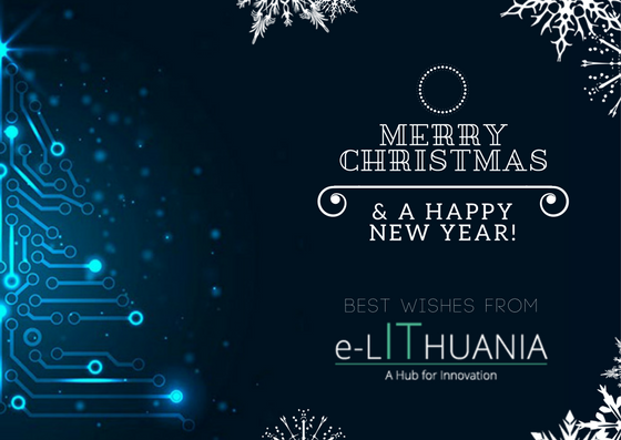 eLithuania_'s tweet photo. We at e-Lithuania would like to thank everyone for a smooth start and a warm welcome of our cluster this year! We wish you all a Merry Christmas and a Happy New Year! #elithuania #technology #egovernment #ebusiness https://t.co/MWhdlZ0J6i