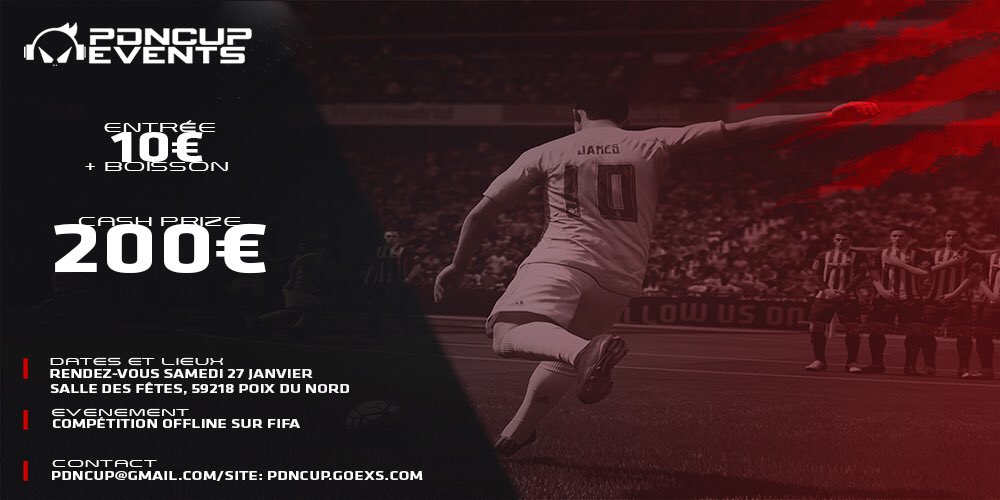 pdncup's tweet photo. Go Go Go !!!
A moins d’un mois du lancement de la 2ème édition de la PDNCUP, réserver votre place !!
Pass PDNCUP 10€
CASHPRICE 200€
Un maximum de partage..
A très vite les geeks
#pdncup @EA_FIFA_France @ActuLan https://t.co/Q9qEnFEhrF
