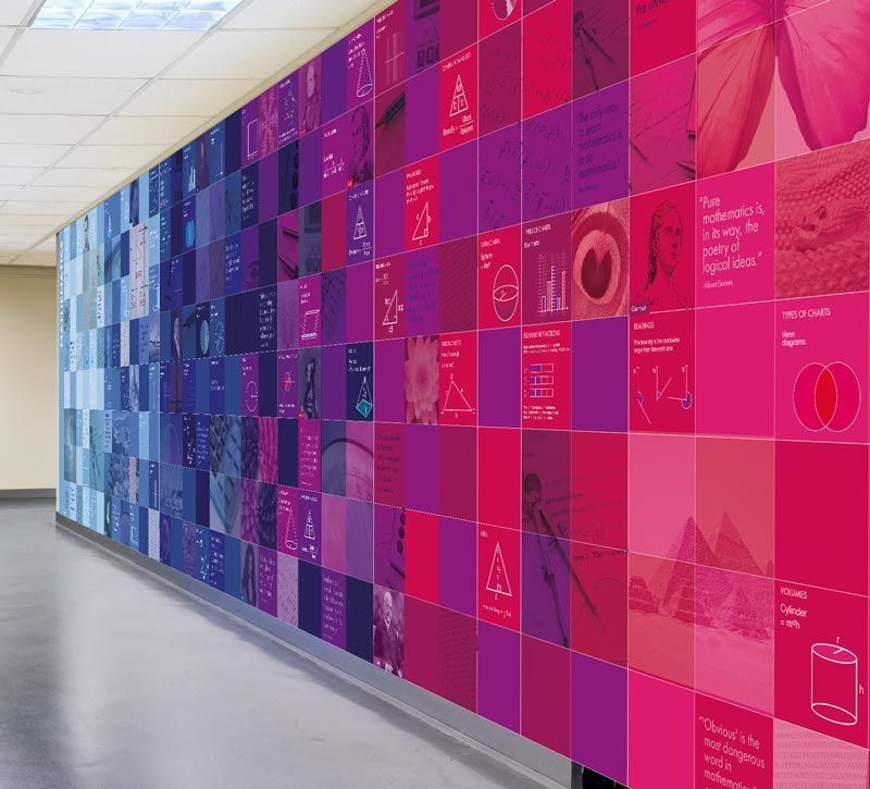 mediacoll's tweet photo. Welcome students into your maths department with an engaging #GridlockWonderwall. 

#Digitalwallpaper #WallArt #DesignforSchools #GraphicDesign #WallGraphics #Maths #Schools https://t.co/jNqrRFYqZz
