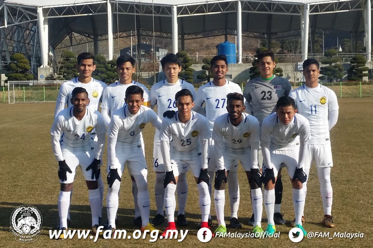 FAM_Malaysia's tweet photo. FRIENDLY MATCH | 22ND DECEMBER 2017

Full Time

HONAM UNIVERSITY [0-1] MALAYSIA U-23
(Kogileswaran Raj 84') https://t.co/2DO9iCDQJT