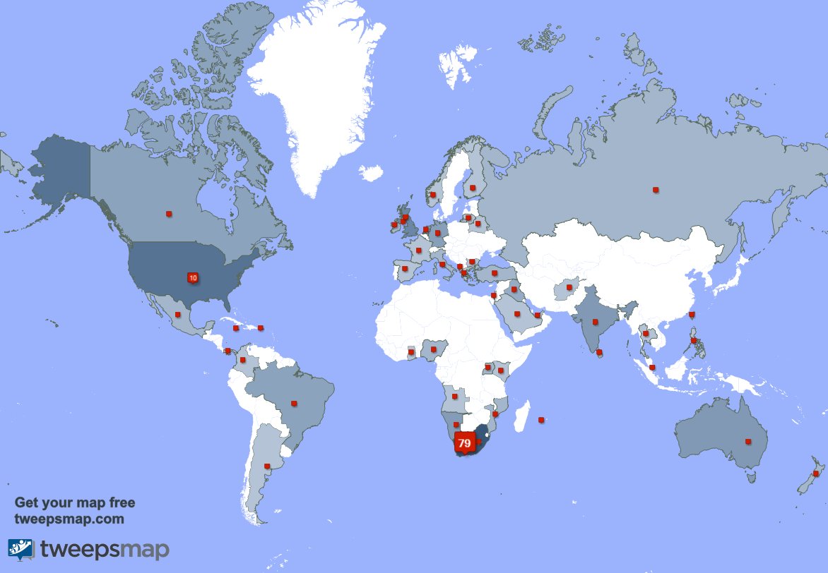 abiegreyling's tweet photo. I have 3 new followers from South Africa last week. See https://t.co/p71UZ1jb5B https://t.co/hlwV1KavXD