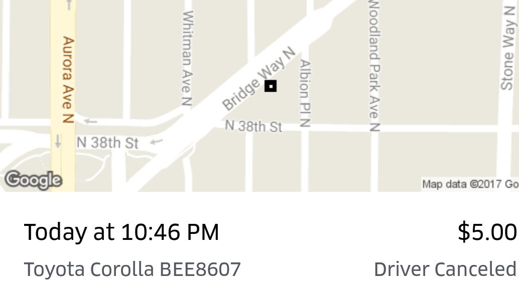 MagdalynHorvath's tweet photo. @Uber my ride was completed and should have cost $3 but the uber driver canceled after he dropped me off so I recieved cancellation fee of $5. #fixit #uberproblems #idontwantacredit #behonest https://t.co/JPKgxdYyDs