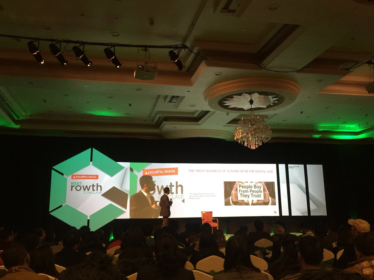 “People buy from people they trust.” <a href="/nitinsethi80/">Nitin Sethi</a> 
 #GrowFaster #NextGrowthConclave
