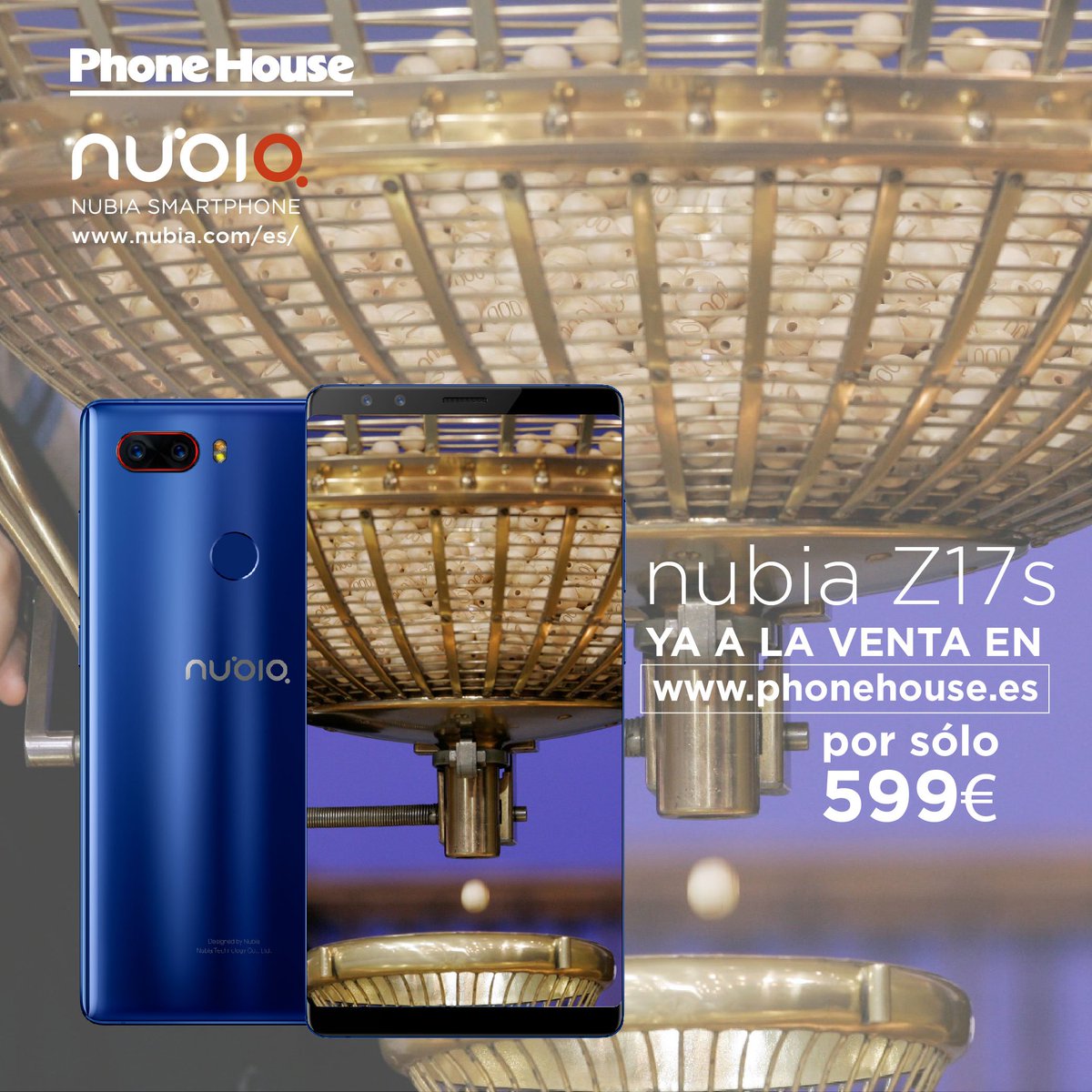 nubiaSpain's tweet image. Llegó el #Gordo a Nubia_ 🔝 Z17S ya a la venta‼️
☑️ 4 cámaras fotográficas
☑️ Ausencia de biseles
☑️ #FullScreen 
☑️ #GlassBody 
Ya a la venta en la web de @PhoneHouse_Es #nubia #Z17s #FotografíaSinLímites