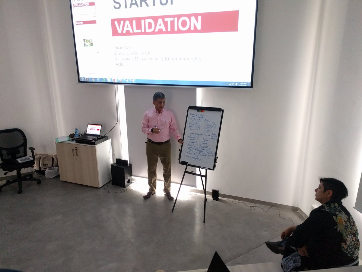 3DBuildink's tweet photo. Dr. @AzadBijan from @AUB_Lebanon @Darwazah_AUB hooking with startups @Flat6LabsBeirut
#startup #validation #buildink #beirut #lebanon https://t.co/Gm2Xl7N78Y