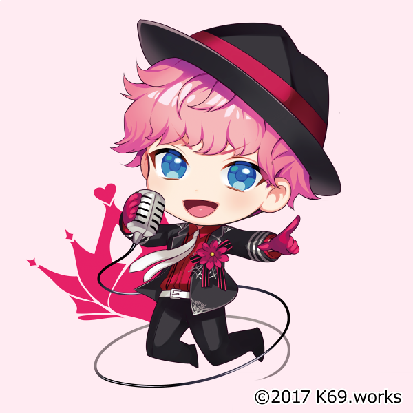 お仕事情報 奏音69さん Kanon69 のアクリルキーホルダー用イラストを 祀花よう子のイラスト お仕事情報 奏音69さん Kanon69 のアクリルキーホルダー用イラストを 祀花よう子のイラスト