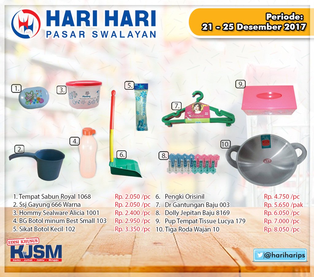 Hari Hari PSwalayan On Twitter Promo Aneka Plastik Peralatan Hari Hari PSwalayan On Twitter Promo Aneka Plastik Peralatan