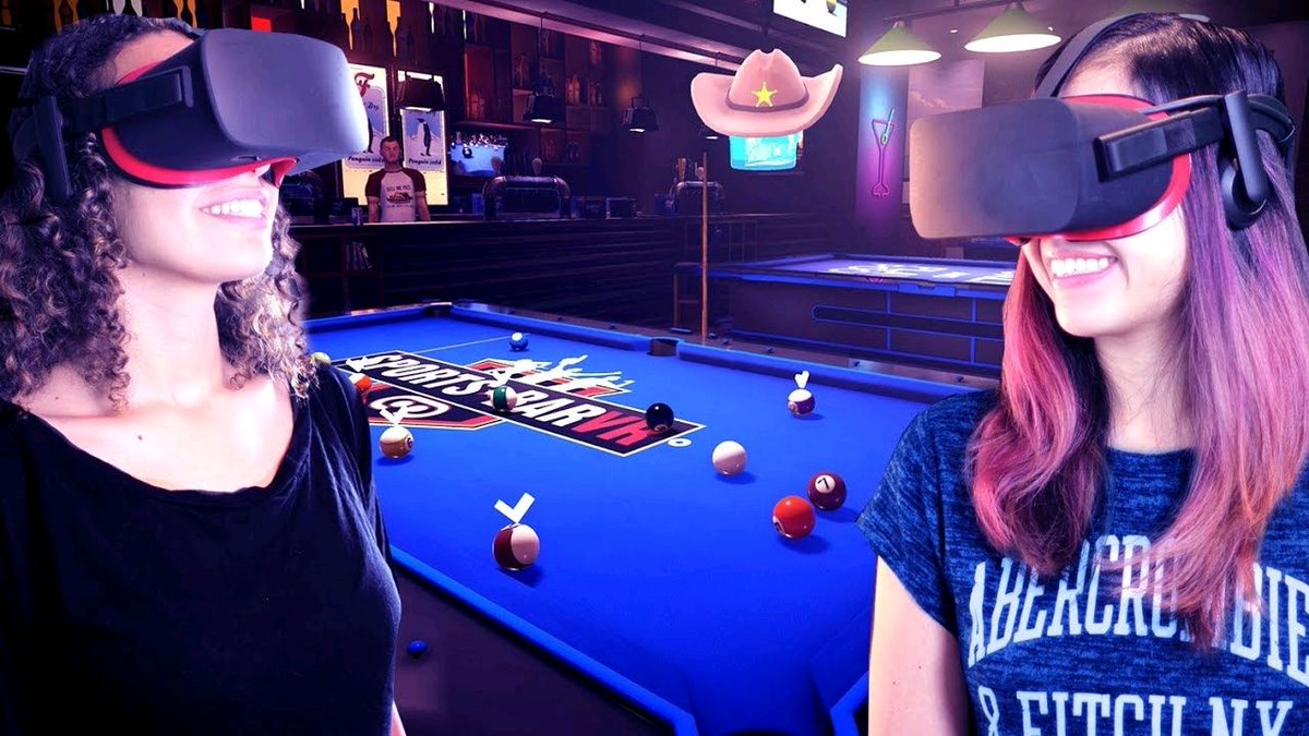 RickKing16's tweet photo. Watch "REALISTIC SPORTS BAR SIMULATOR IN VR! | Sports Bar #VR 2.0 Gameplay (Oculus Rift + Touch)" on YouTube https://t.co/OuvEqsl9gI https://t.co/kyALHosb4F