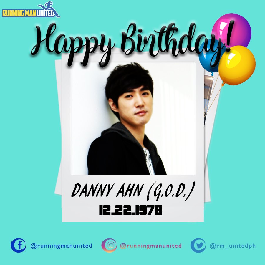 Happy Birthday Danny Ahn! 