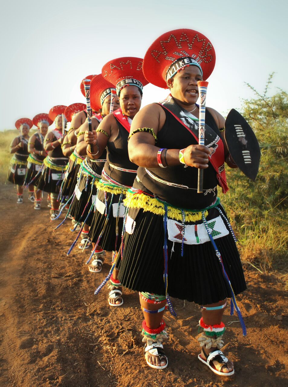 Thanda on Twitter: "The Zulu's hold ceremonies every year that revive