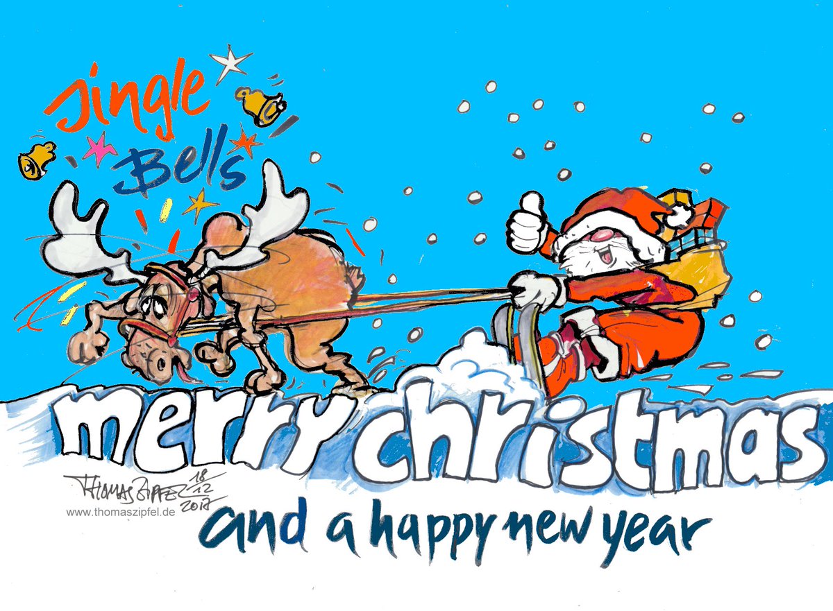 FISCrossCountry's tweet photo. From the FIS ski family to yours. Thanks #thomaszipfel for a great year of cartoons. #fiscrosscountry https://t.co/AIiurvikv0