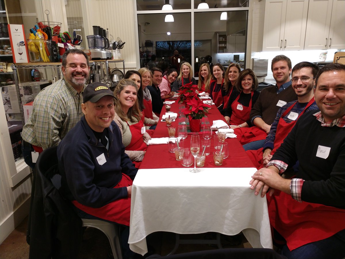 My Christmas wish? To have a great Sr. Corporate Communications Specialist join our US marketing team at ChannelAdvisor! Here's the team at our Holiday fete - a cooking class at Sur La Table. Check out the job description  app.jobvite.com/m?36BBjjwp