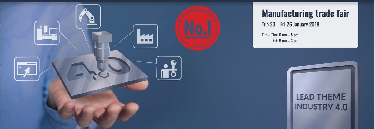 inmatecgase's tweet photo. #INMATEC is attending #Nortec #Hamburg!
#Safethedate for the year’s first #manufacturing trade fair and the only event in northern #Germany where #production #experts gather from 23 to 26 January 2018. https://t.co/UE5M4g5wnx