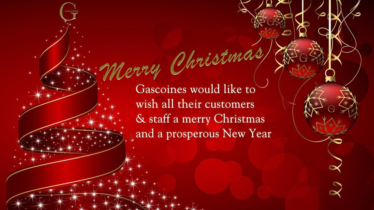 Gascoines would like to wish all their customers &amp; staff a merry Christmas and a prosperous New Year #loveGascoines #HappyChristmas #SeasonsGreetings #loveproperty