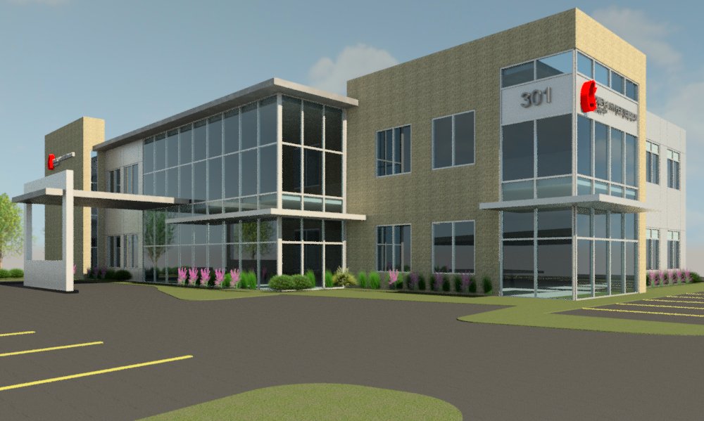 LKDesignGroup's tweet photo. It's always exciting to see our projects come to life! #architecture #renderings #LKDesign #medical https://t.co/0GnZYo0I6s