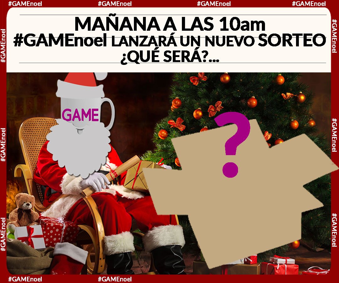 VideojuegosGAME's tweet photo. Pista para el sorteo #GAMEnoel de mañana...
Parece una ¿CAJA?📦

https://t.co/OQgWePtAZo https://t.co/2EnT94aUAI