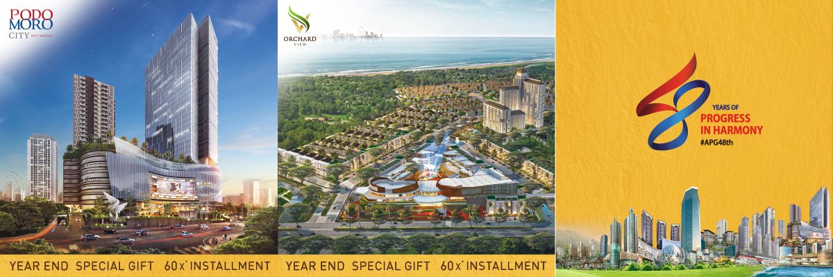 APL DECEMBER PROPERTY INVESTMENT FESTIVAL 2017 Dapatkan produk - produk property AGUNG PODOMORO LAND. BRILLIANT CONCEPT - PERFECT LOCATION - SMART INVESTMENT  CENTRAL PARK MALL - Lantai Dasar Dari tanggal 18-31 Desember 2017. #BangunIndonesia #agungpodomoroland #apl #apg #APG48th