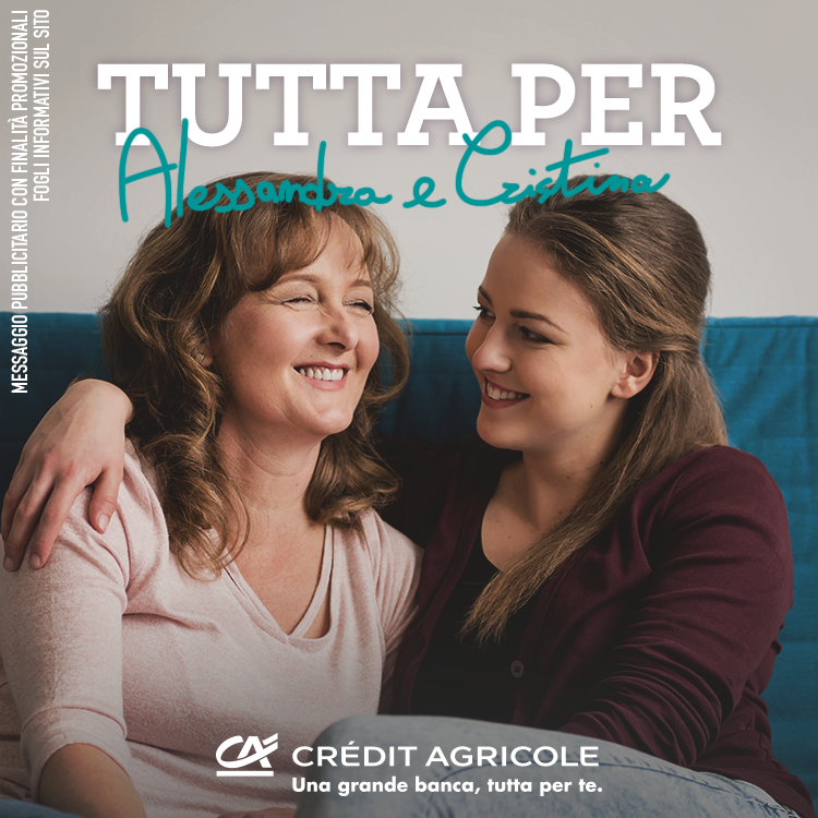 CA_Ita's tweet photo. #tuttaperte: #BankMeApp è la nuova App di #CréditAgricole pensata per i teen e i loro genitori.​ I figli gestiscono obiettivi di risparmio e i genitori li supportano. Proprio come fanno Alessandra e sua figlia Cristina! https://t.co/3wMvwtc8cY https://t.co/kfpwQ6Dfn7