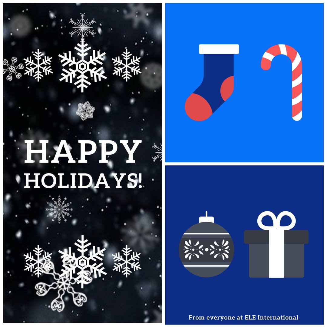 ELE_int's tweet photo. We hope you have a wonderful festive period https://t.co/ITg6HZQzJq