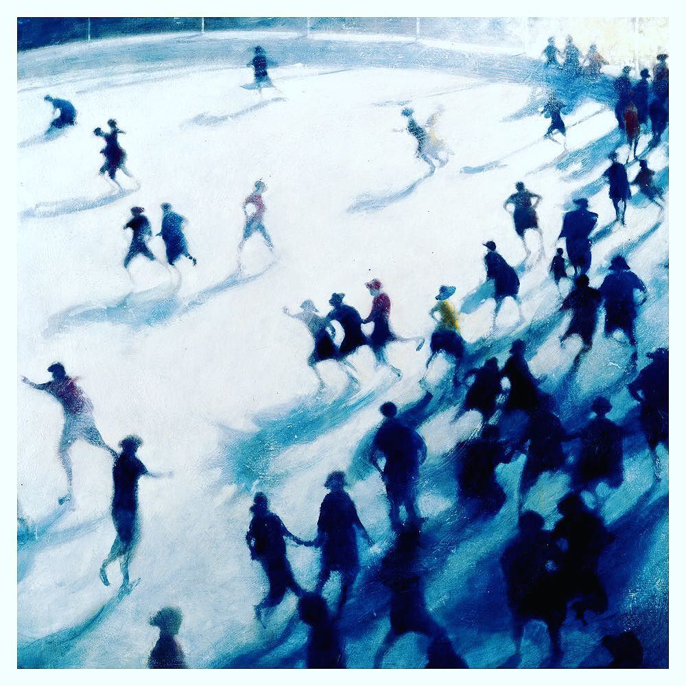 artcanorg's tweet photo. Happy Christmas to all of our wonderful #friends of #ArtCan here’s the wonderful #billjacklin to cheer up this grey afternoon
#merrychristmas #friendsofartcan #christmasscene #iceskaters #contemporaryart https://t.co/0kuOGEip9S https://t.co/HLPj4rldT3