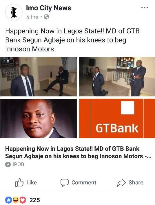 Mr_JAGs's tweet photo. These guys are not doing Innoson any good with all these lies... Haba !!!! https://t.co/47UUQ8ZHWT