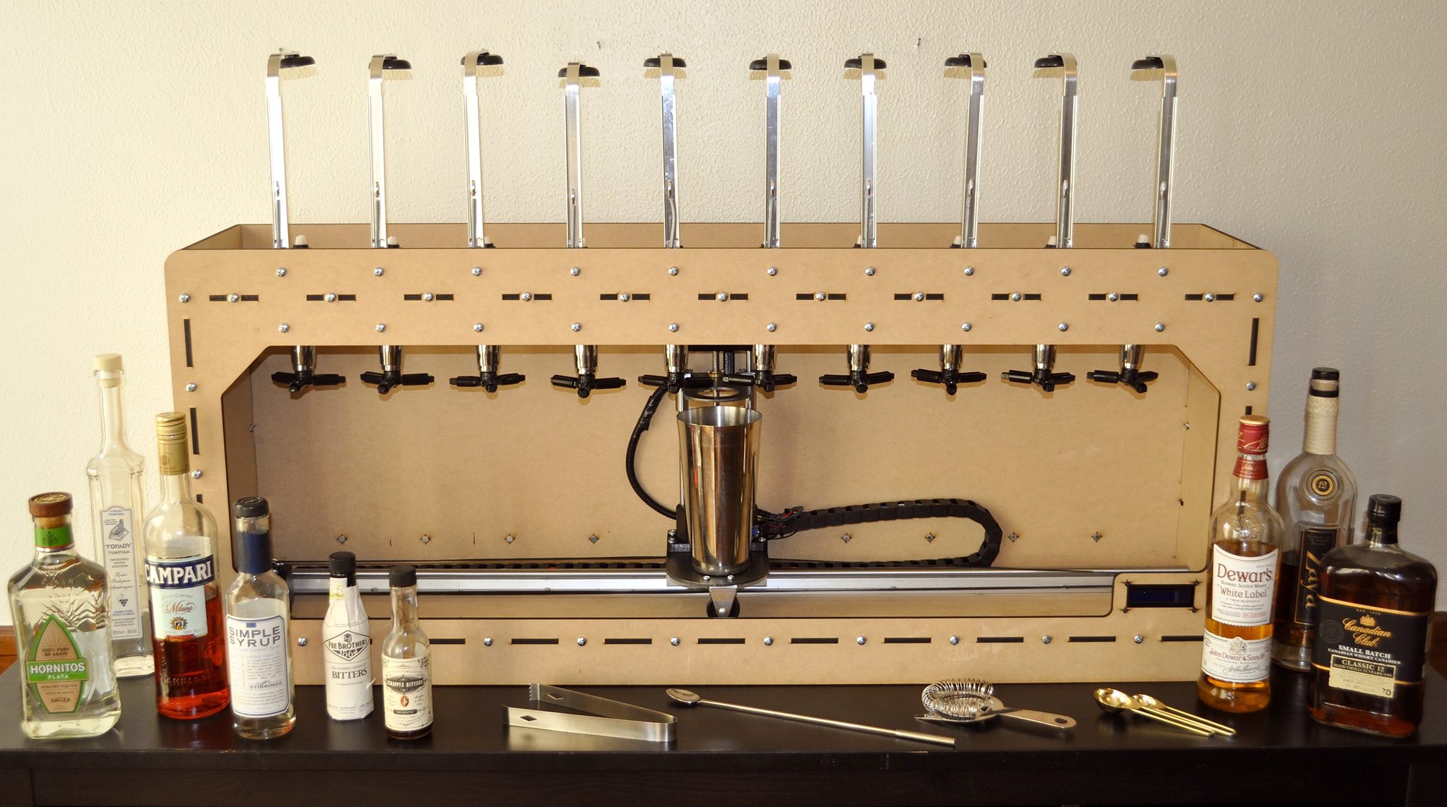 Automated cocktail clearance maker