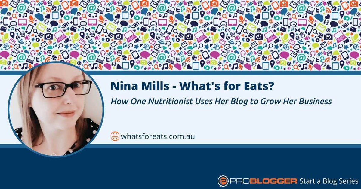 problogger's tweet image. Learn how nutritionist Nina Mills is using her blog to help her grow her business. It's a business model we haven't talked about much on the ProBlogger podcast, and it's certainly food for thought (if you'll pardon the pun).
problo.gr/2BP1upp