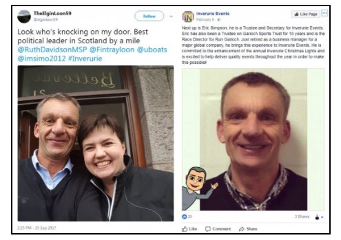 AngusRobertson's tweet photo. Like many others I’ve been trolled by @elginloon59. Turns out this aggressive homophobic, islamophobic, anti-SNP troll is an active Tory member, community representative and followed by many Tory parliamentarians. What are you going to do about it .@RuthDavidsonMSP? https://t.co/t7qQp73EXM