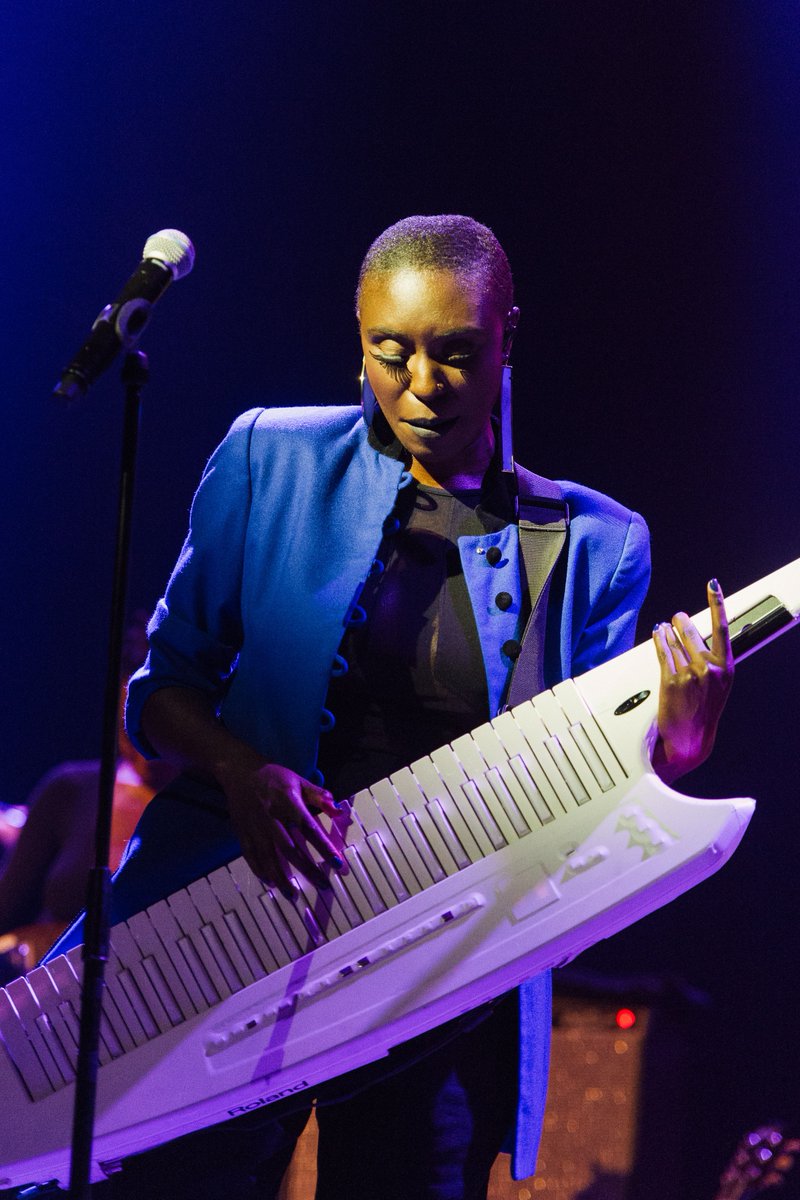 LlaisFestival's tweet photo. This is the final day looking back at some of last year's #FoV2016 highlights. @lauramvula's performance @theCentre was incredible, people were up dancing in the Donald Gordon Theatre where she shared personal anecdotes, the audience loved it! https://t.co/45dmVxV1ec