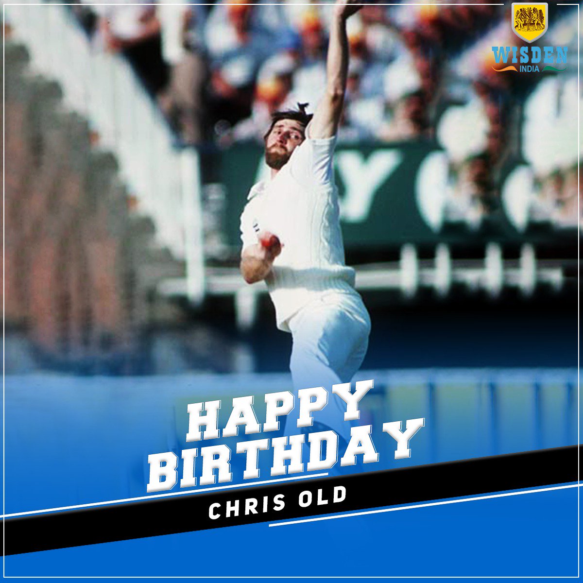 Happy Birthday to former England bowler Chris Old. 