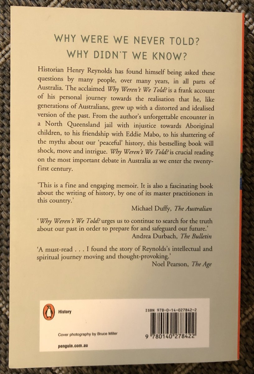 nomad_penguin's tweet photo. Filling in the gaps of what every Australian should know about white Australia’s black history. This is a confronting but important book. #read2017 https://t.co/3nL8Dp1Xpa